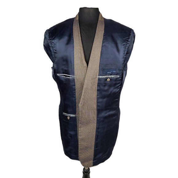 Joseph Abboud Mini Check Blazer 42L - Picture 8 of 11